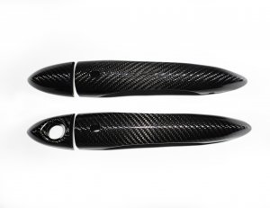 Alfa Romeo Stelvio Exterior Door Handle Set - Carbon Fiber - Feroce Carbon